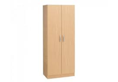 Two-door wardrobe